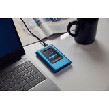 Kingston IronKey Vault Privacy 80 1.92 TB, Solid state-drev Blå/Sort