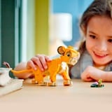 LEGO Disney Simba som unge – Løvernes konge, Bygge legetøj Byggesæt, 6 År, Plast, 222 stk, 309 g
