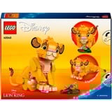 LEGO Disney Simba som unge – Løvernes konge, Bygge legetøj Byggesæt, 6 År, Plast, 222 stk, 309 g