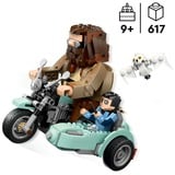 LEGO Harry Potter Hagrid™ og Harrys motorcykeltur, Bygge legetøj Byggesæt, 9 År, Plast, 617 stk, 747 g