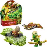 LEGO Ninjago Lloyd vs. Elementmonster-Spinner, Bygge legetøj 