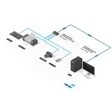 Lindy 43158 USB-kabel 8 m USB 3.2 Gen 1 (3.1 Gen 1) USB A Sort, Forlængerledning Sort, 8 m, USB A, USB A, USB 3.2 Gen 1 (3.1 Gen 1), 5000 Mbit/s, Sort