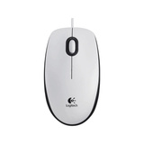 Logitech B100 Optical Usb Mouse f/ Bus mus Ambidextrous USB Type-A Optisk 800 dpi Hvid, Ambidextrous, Optisk, USB Type-A, 800 dpi, Hvid