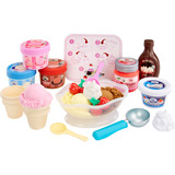 MGA Entertainment Little Tikes Creative Chefs Ice Cream Kit, Køkken Ice Cream Kit, 3 År
