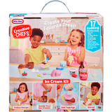 MGA Entertainment Little Tikes Creative Chefs Ice Cream Kit, Køkken Ice Cream Kit, 3 År