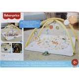 Mattel Sensimals Simply Senses-aktivitetscenter til nyfødte, babyaktivitetsmåtte til nyfødte med 6 stk. sanselegetøj, legetæppe babyaktivitetsmåtte til nyfødte med 6 stk. sanselegetøj, Baby legesæt, Legetøjsbar, Stof, Plast, Flerfarvet