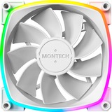 Montech RX120 PWM 120x120x25, Sag fan Hvid