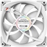 Montech RX120 PWM 120x120x25, Sag fan Hvid