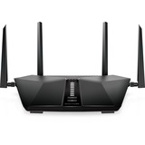 Netgear Nighthawk AX5 5-Stream AX4200 WiFi Router (RAX43) trådløs router Gigabit Ethernet Dual-band (2,4 GHz / 5 GHz) Sort Wi-Fi 6 (802.11ax), Dual-band (2,4 GHz / 5 GHz), Ethernet LAN, Sort, Bordplade router