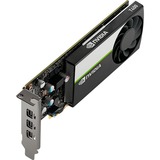 PNY VCNT400-4GB-PB grafikkort NVIDIA T400 GDDR6 T400, 4 GB, GDDR6, 64 Bit, 7680 x 4320 pixel, PCI Express x16 3.0