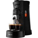 Philips CSA230 Espressomaskine 0,9 L, Padmaschine Sort, Espressomaskine, 0,9 L, Kaffebønner, 1450 W, Sort