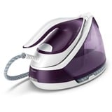 Philips PerfectCare Compact Plus GC7933/30 Strygejern med dampstation, Damp strygejern station Lilla/Hvid, 120 g/min, SteamGlide Plus strygesål, 0,0015 L, 430 g/min, Violet, Aftagelig