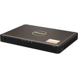 QNAP TBS-464 NAS Desktop Ethernet LAN Sort N5105 NAS, Desktop, Intel® Celeron®, N5105, Sort
