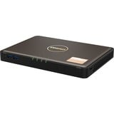 QNAP TBS-464 NAS Desktop Intel® Celeron® N5105 8 GB DDR4 0 TB QNAP Turbo System Sort NAS, Desktop, Intel® Celeron®, N5105, 8 GB, DDR4