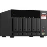 QNAP TS-673A NAS Tower Ethernet LAN Sort V1500B Sort/grå, NAS, Tower, AMD Ryzen, V1500B, Sort