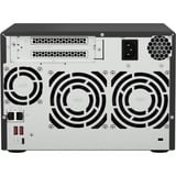 QNAP TS-673A NAS Tower Ryzen Embedded V1500B 8 GB DDR4 0 TB QNAP Turbo System Sort Sort/grå, NAS, Tower, Ryzen Embedded, V1500B, 8 GB, DDR4