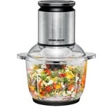 Rommelsbacher Multihakker MZ 600, Makulering rustfrit stål/Sort