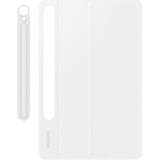SAMSUNG EF-DX725 QWERTZ Tysk Pogo Pin Hvid, Tablet Cover Hvid, QWERTZ, Tysk, Touchpad, Samsung, Galaxy Tab S9, Galaxy Tab S9 FE, Hvid