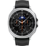 SAMSUNG Galaxy Watch 8 Classic 3,3 cm (1.3") AMOLED 46 mm Digital 438 x 438 pixel Berøringsskærm 4G Sølv Wi-Fi GPS (satellit), SmartWatch Sort, 3,3 cm (1.3"), AMOLED, Berøringsskærm, 64 GB, GPS (satellit), 63,5 g