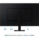 SAMSUNG S32D700EAU, LED-skærm Sort