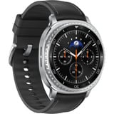 Samsung Galaxy Watch 8 Classic 3,3 cm (1.3") AMOLED 46 mm Digital 438 x 438 pixel Berøringsskærm 4G Sølv Wi-Fi GPS (satellit), SmartWatch Sort, 3,3 cm (1.3"), AMOLED, Berøringsskærm, 64 GB, GPS (satellit), 63,5 g