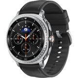 Samsung Galaxy Watch 8 Classic 3,3 cm (1.3") AMOLED 46 mm Digital 438 x 438 pixel Berøringsskærm 4G Sølv Wi-Fi GPS (satellit), SmartWatch Sort, 3,3 cm (1.3"), AMOLED, Berøringsskærm, 64 GB, GPS (satellit), 63,5 g