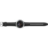 Samsung Galaxy Watch 8 Classic 3,3 cm (1.3") AMOLED 46 mm Digital 438 x 438 pixel Berøringsskærm 4G Sølv Wi-Fi GPS (satellit), SmartWatch Sort, 3,3 cm (1.3"), AMOLED, Berøringsskærm, 64 GB, GPS (satellit), 63,5 g
