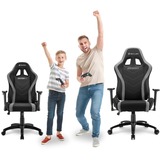 Sharkoon Skiller SGS2 Jr. Universal gamingstol Polstret sæde Sort, Grå, Spil pladser Sort/grå, Universal gamingstol, 65 kg, Polstret sæde, Polstret ryglæn, Universel, 160 cm