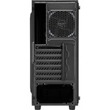 Sharkoon TG4 Midi Tower Sort, Towerkabinet Sort, Midi Tower, PC, Sort, ATX, micro ATX, Mini-ITX, Hærdet glas, Blå, Grøn, Rød