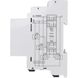 Shelly PRO 3EM 400А, Måleinstrument Hvid