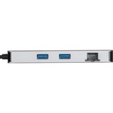 Targus DOCK423EU dockingstation Ledningsført USB 3.2 Gen 1 (3.1 Gen 1) Type-C Sølv, Docking station Sølv, Ledningsført, USB 3.2 Gen 1 (3.1 Gen 1) Type-C, 100 W, Sølv, MicroSD (TransFlash), SD, Kina