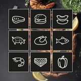 Tefal OptiGrill 4in1 GC774D kontaktgrill rustfrit stål, Rustfrit stål, Metal, Rektangulær, Knapper, 600 cm², 30 x 20 mm