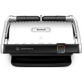 Tefal OptiGrill Elite XL GC760D12 kontaktgrill børstet rustfrit stål/Sort, Rustfrit stål, Rustfrit stål, 800 cm², 40 x 20 mm, Termoplast, 6 person(er)