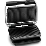 Tefal OptiGrill Elite XL GC760D kontaktgrill børstet rustfrit stål/Sort, Rustfrit stål, Rustfrit stål, 800 cm², 40 x 20 mm, Termoplast, 6 person(er)