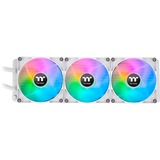 Thermaltake TH420 ARGB Sync All-In-One Liquid Cooler - Snow Edition 420mm, Vandkøling Hvid