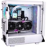 Thermaltake TH420 ARGB Sync All-In-One Liquid Cooler - Snow Edition 420mm, Vandkøling Hvid