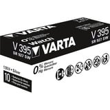 VARTA SR927 SW/SR57 SW/V395 1BL Engangsbatteri Sølvoxid (S) Sølv, Engangsbatteri, SR57, Sølvoxid (S), 1,55 V, 1 stk, 42 mAh