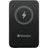 Verbatim Charge 'n' Go Lithium polymer (LiPo) 10000 mAh Trådløs opladning Sort, Power Bank Sort, 10000 mAh, Lithium polymer (LiPo), Quick Charge 3.0, Trådløs opladning, Sort