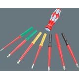 Wera VDE Stainless 17 extra slim 1, 05006631001, Skruetrækker Rød/Blå