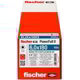 fischer Træskrue PowerFull II 6,0x180 ZK TX VG 