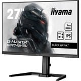 iiyama G-MASTER GB2745HSU-B2 computerskærm 68,6 cm (27") 1920 x 1080 pixel Fuld HD LED Sort, Gaming Skærm Sort (mat), 68,6 cm (27"), 1920 x 1080 pixel, Fuld HD, LED, 1 ms, Sort