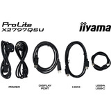 iiyama ProLite X2797QSU-B1, LED-skærm Sort (mat)