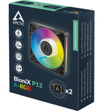 ARCTIC BioniX P12 A-RGB, Sag fan Sort/Hvid