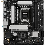 ASRock B860M-X GEN5 WiFi, Bundkort Sort/Sølv