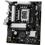 ASRock B860M-X GEN5 WiFi, Bundkort Sort/Sølv