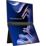 ASUS ZenScreen Duo MB14FCD, LED-skærm Sort, 35,6 cm (14"), LCD, 1920 x 1200 pixel, WUXGA, 16:10, 5 ms