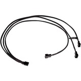 Alphacool 1023114, 18681, Y-kabel Sort