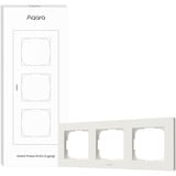Aqara Switchramme H2 EU (3-Gang), Monteringsrammen Hvid