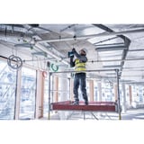 Bosch 18V Profi-sæt Borehammer GBH 18V-22 + Bore-/skruemaskine GSR 18V-45, Skruetrækker Blå/Sort