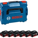 Bosch 1 600 A02 A2S ledningsfrit batteri og ledningsfri oplader Blå/Sort, Batteri, Lithium-Ion (Li-Ion), 4 At, 18 V, Bosch, 4 At